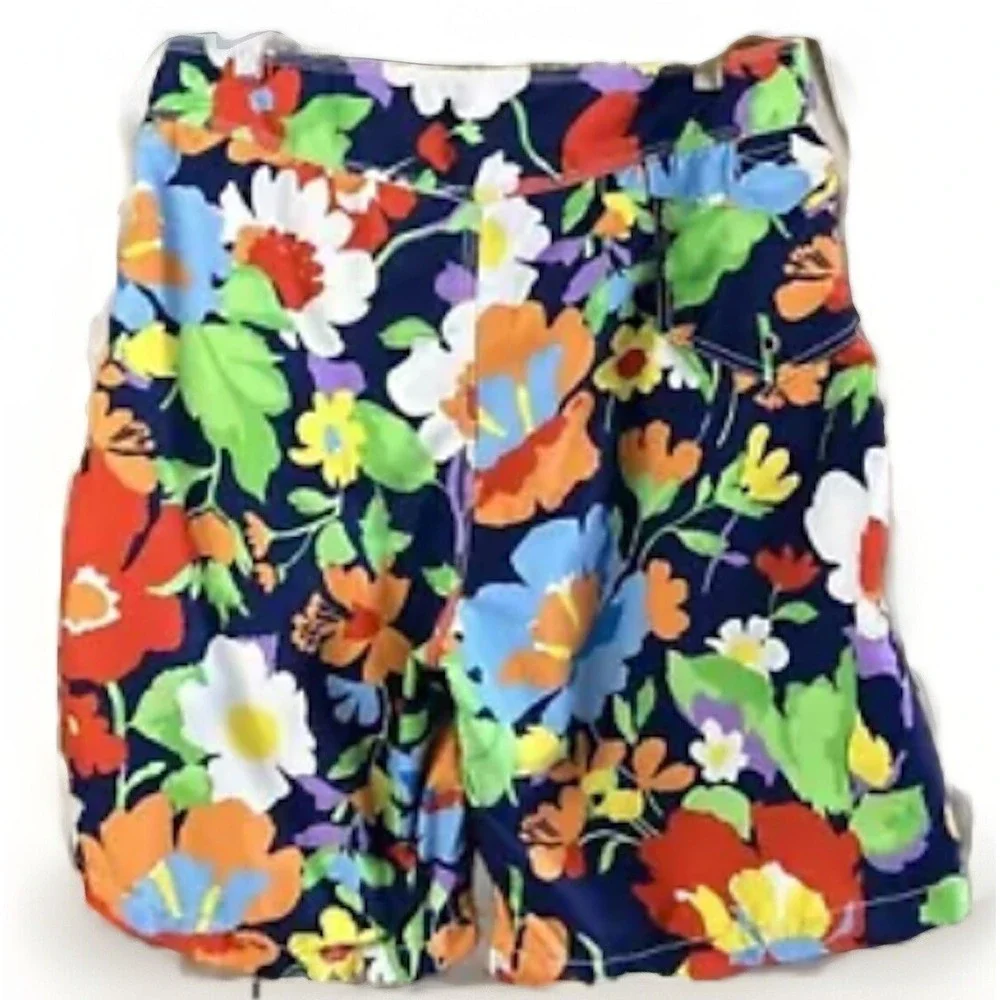 Mens Polo Ralph Lauren Swim Shorts Floral Tropical Print‎ Trunks Sz 32 9